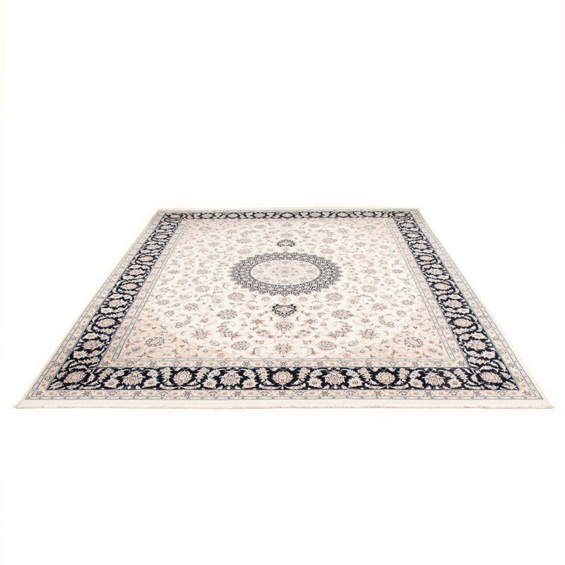 Persisk tæppe - Nain - Premium - 307 x 252 cm - creme