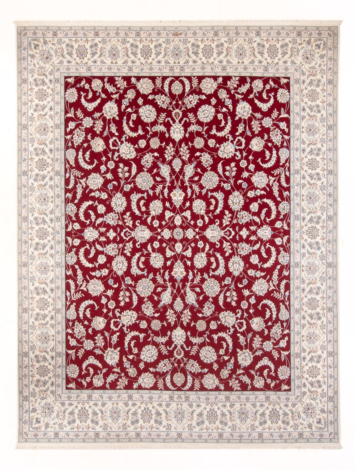 Persisk tæppe - Nain - Premium - 313 x 248 cm - rød