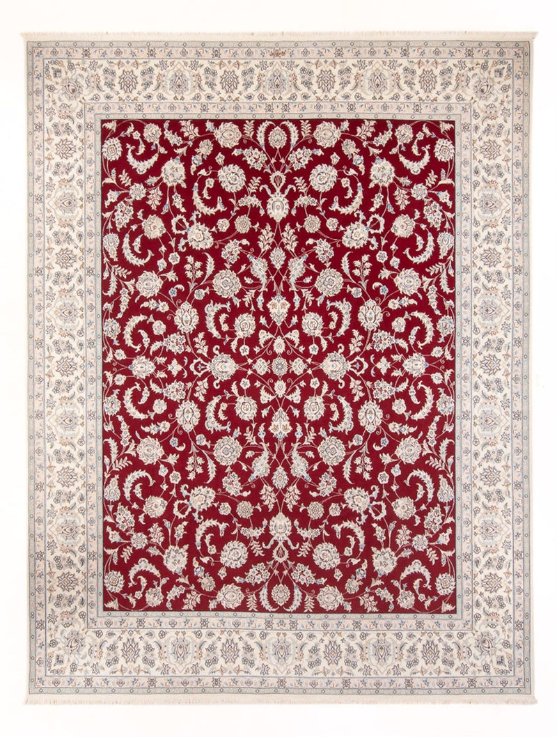 Persisk tæppe - Nain - Premium - 313 x 248 cm - rød