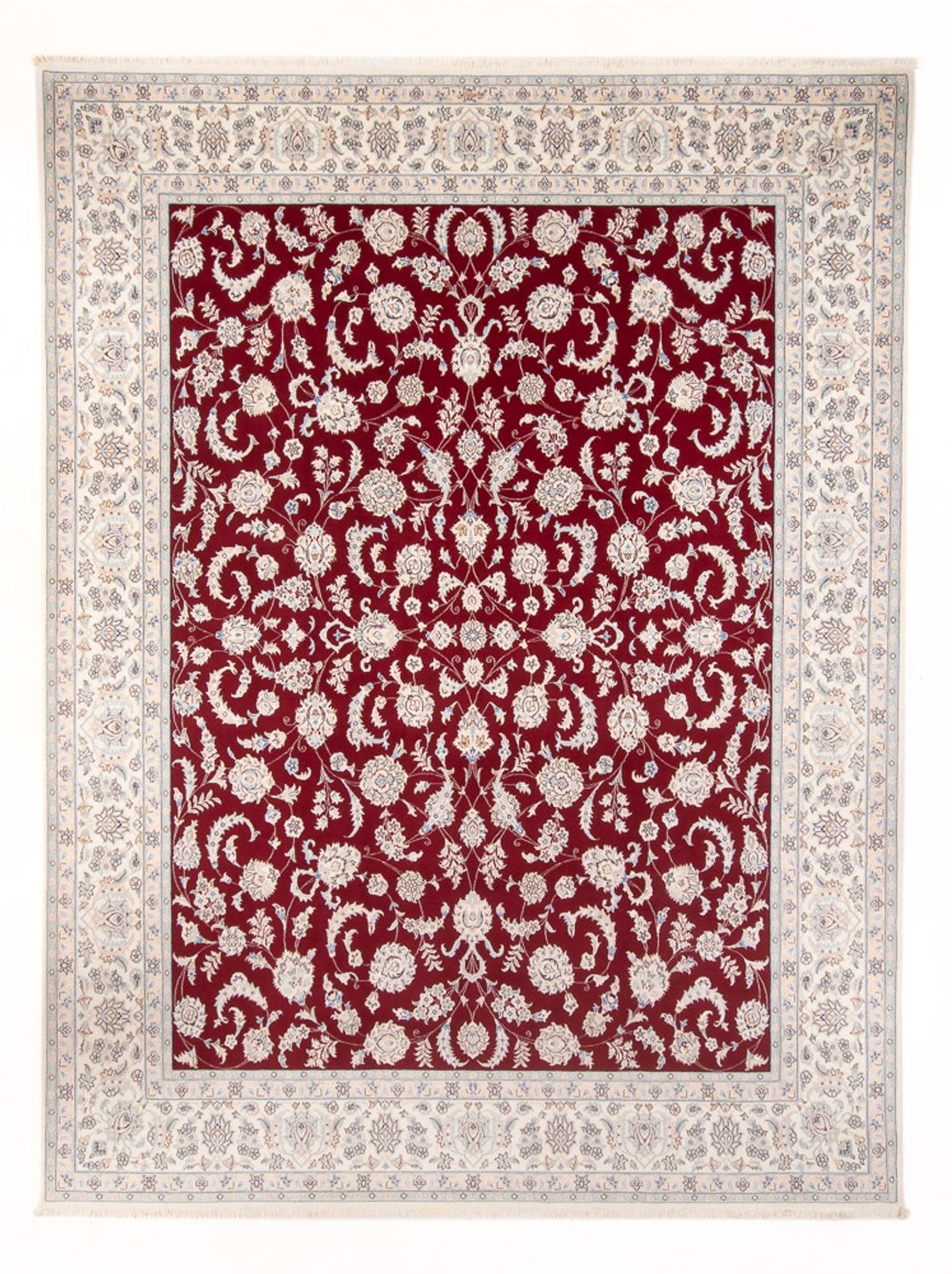 Persisk tæppe - Nain - Premium - 315 x 250 cm - rød
