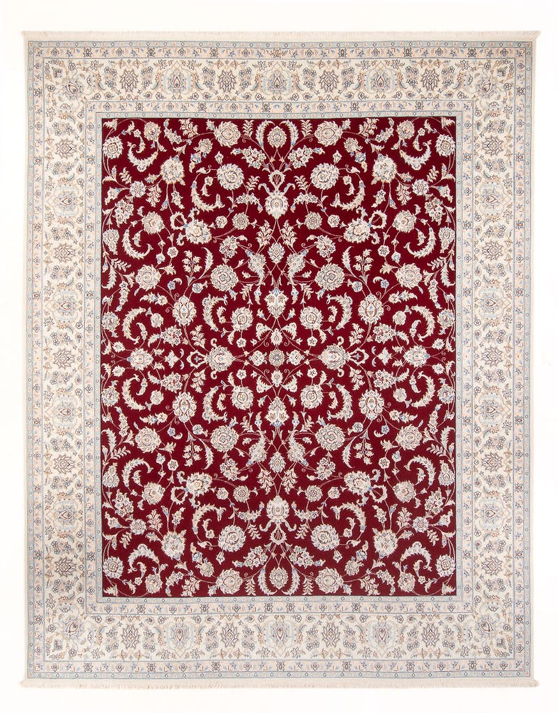 Persisk tæppe - Nain - Premium - 306 x 249 cm - rød
