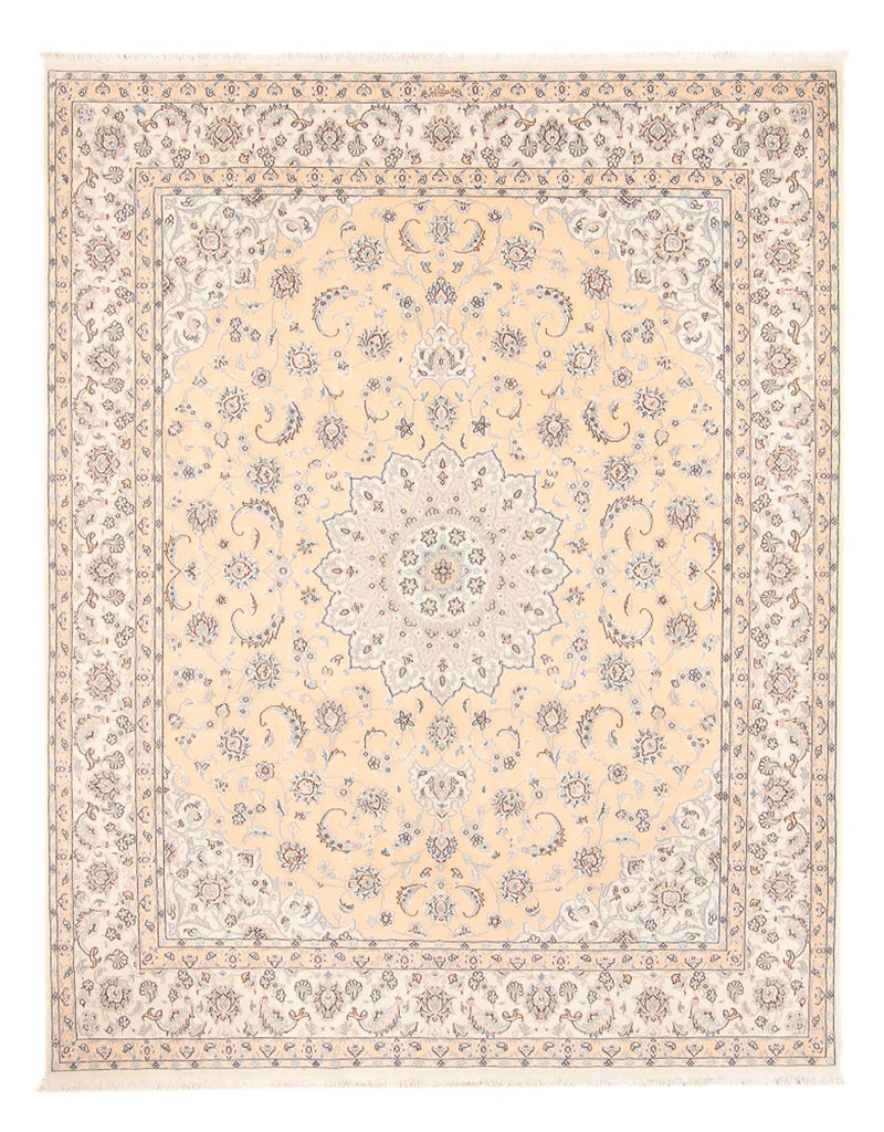Persisk tæppe - Nain - 250 x 208 cm - laks