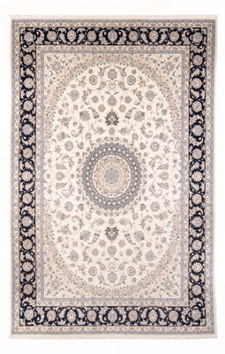 Persisk tæppe - Nain - Premium - 350 x 251 cm - creme