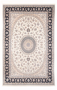 Persisk tæppe - Nain - Premium - 350 x 251 cm - creme