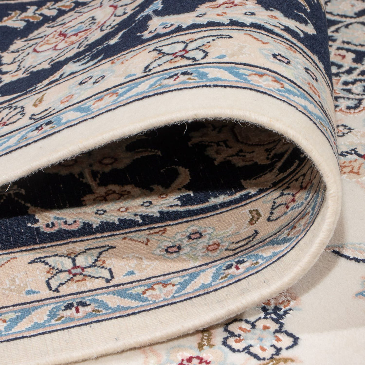 Persisk tæppe - Nain - Premium - 350 x 251 cm - creme