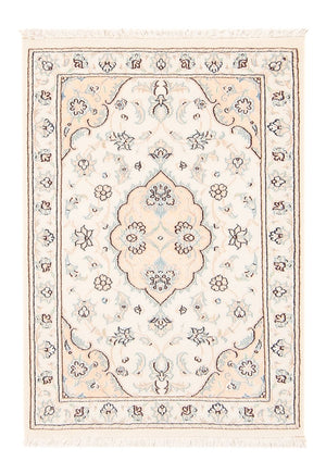 Persisk tæppe - Nain - 92 x 59 cm - creme