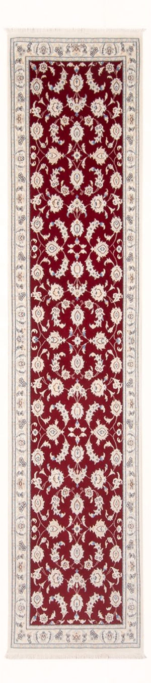 Løber Persisk tæppe - Nain - Premium - 297 x 83 cm - rød