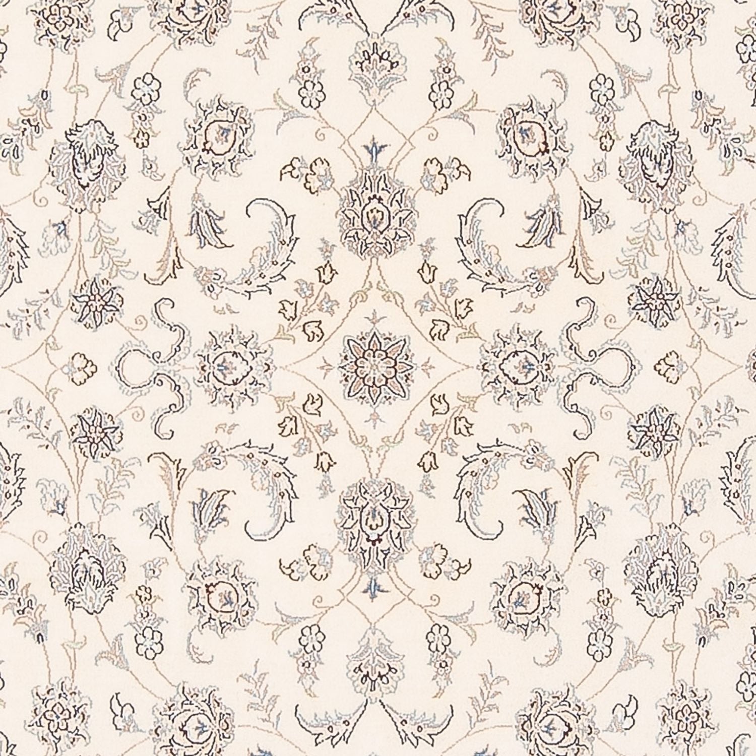 Persisk tæppe - Nain - Premium - 292 x 198 cm - creme