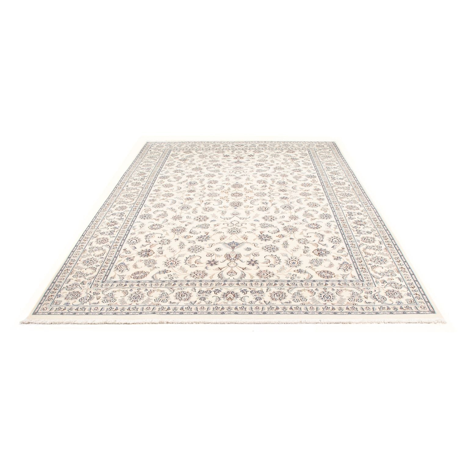 Persisk tæppe - Nain - Premium - 292 x 198 cm - creme