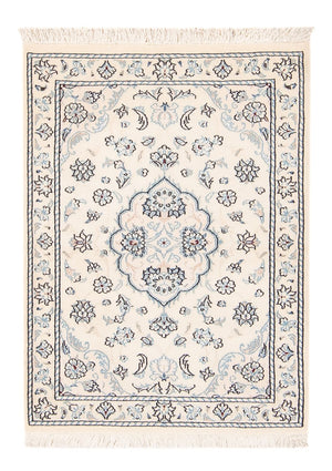 Persisk tæppe - Nain - 96 x 61 cm - creme