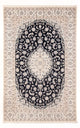 Persisk tæppe - Nain - Premium - 300 x 200 cm - mørkeblå