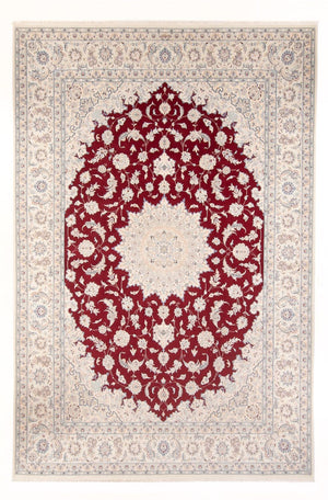 Persisk tæppe - Nain - Premium - 348 x 250 cm - rød