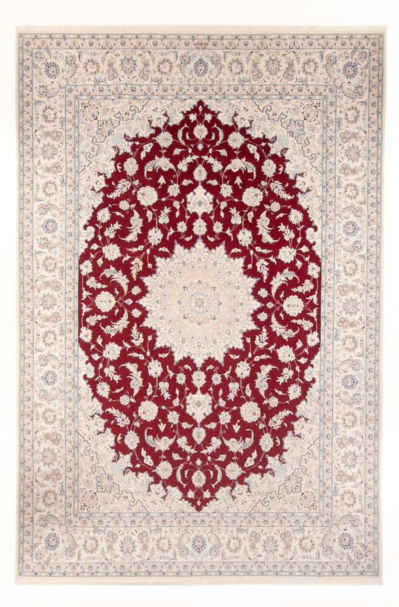 Persisk tæppe - Nain - Premium - 348 x 250 cm - rød
