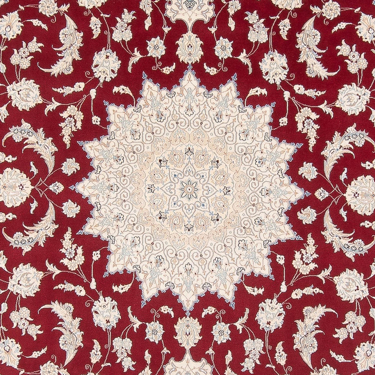 Persisk tæppe - Nain - Premium - 348 x 250 cm - rød