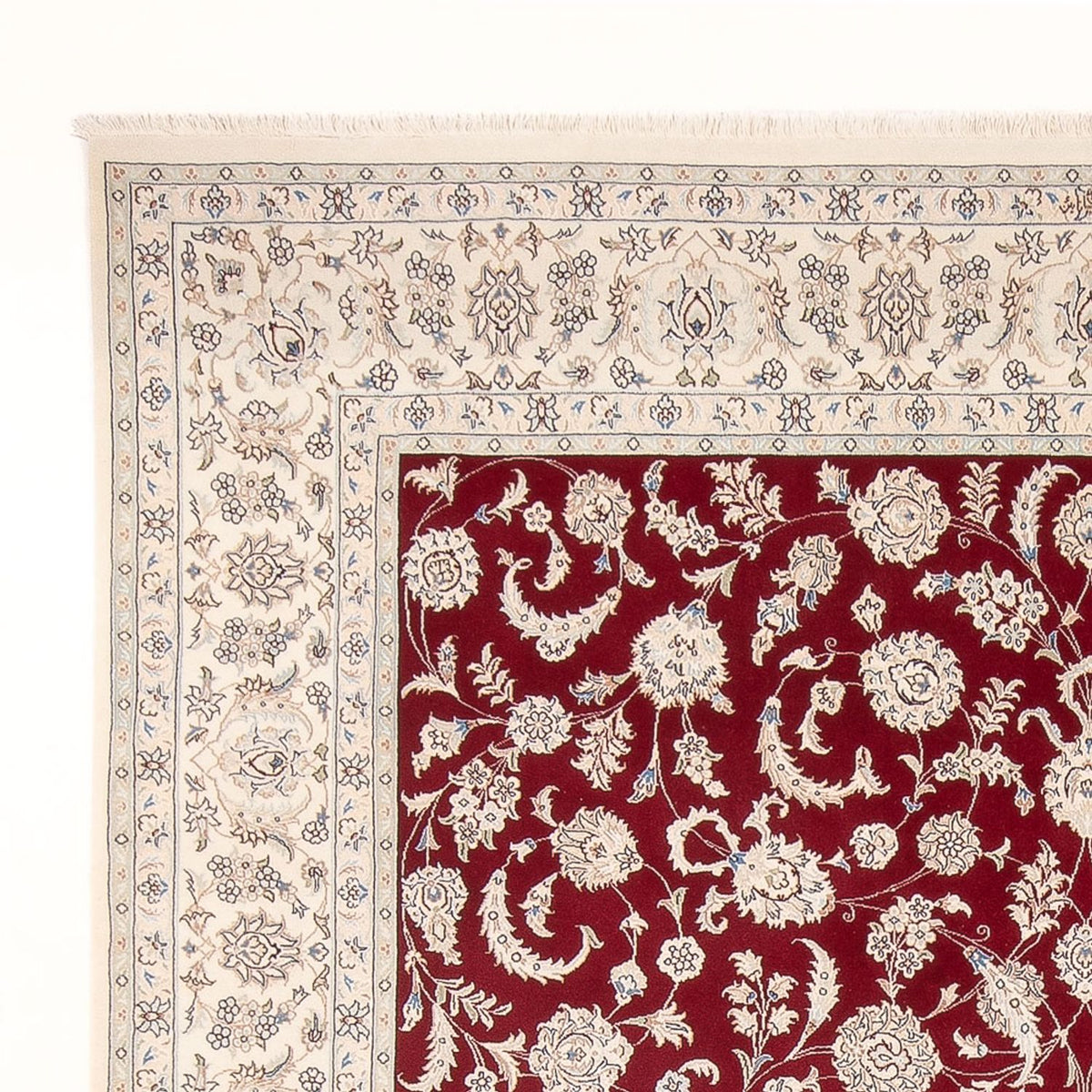 Persisk tæppe - Nain - Premium - 307 x 250 cm - rød