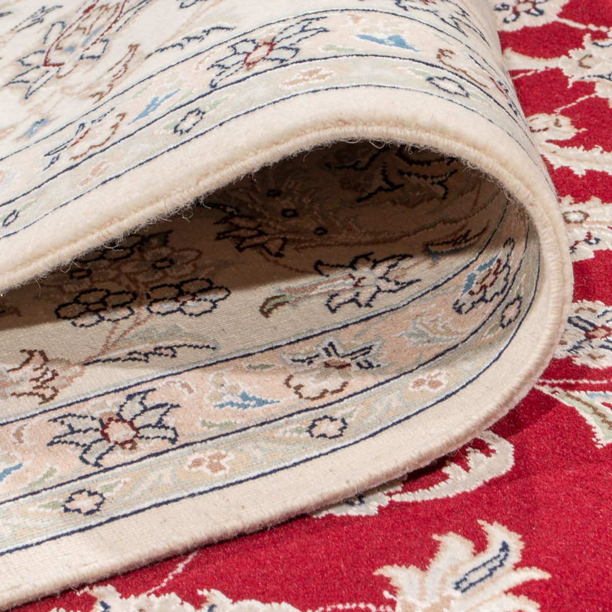 Persisk tæppe - Nain - Premium - 307 x 250 cm - rød