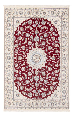 Persisk tæppe - Nain - Premium - 205 x 135 cm - rød