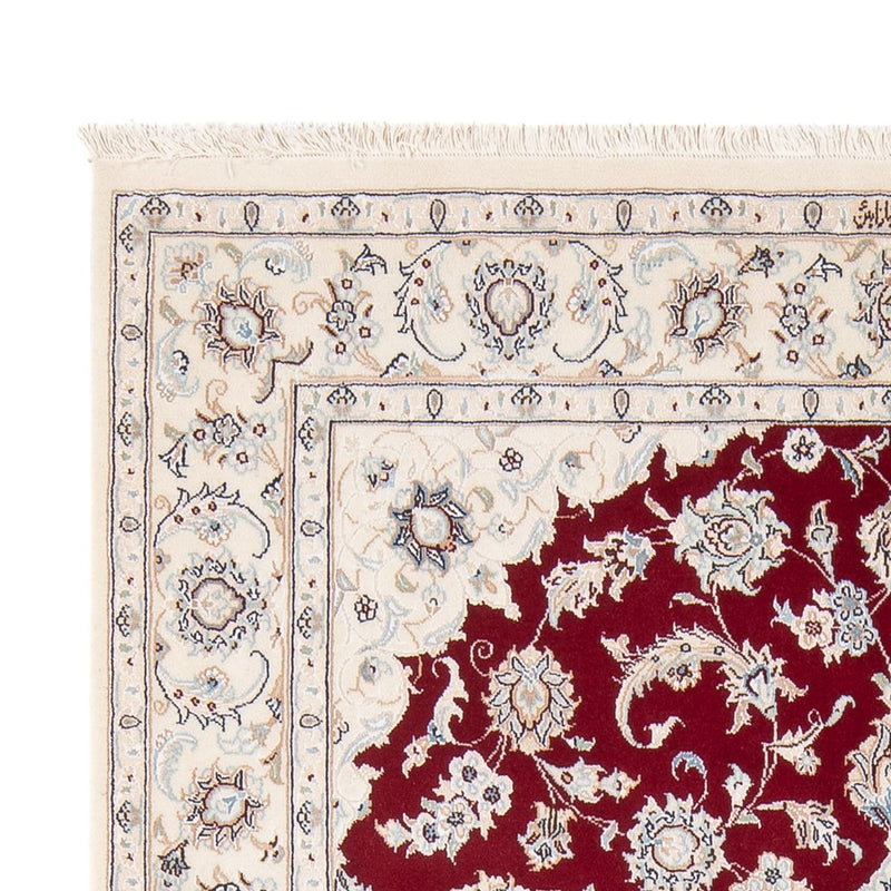 Persisk tæppe - Nain - Premium - 205 x 135 cm - rød