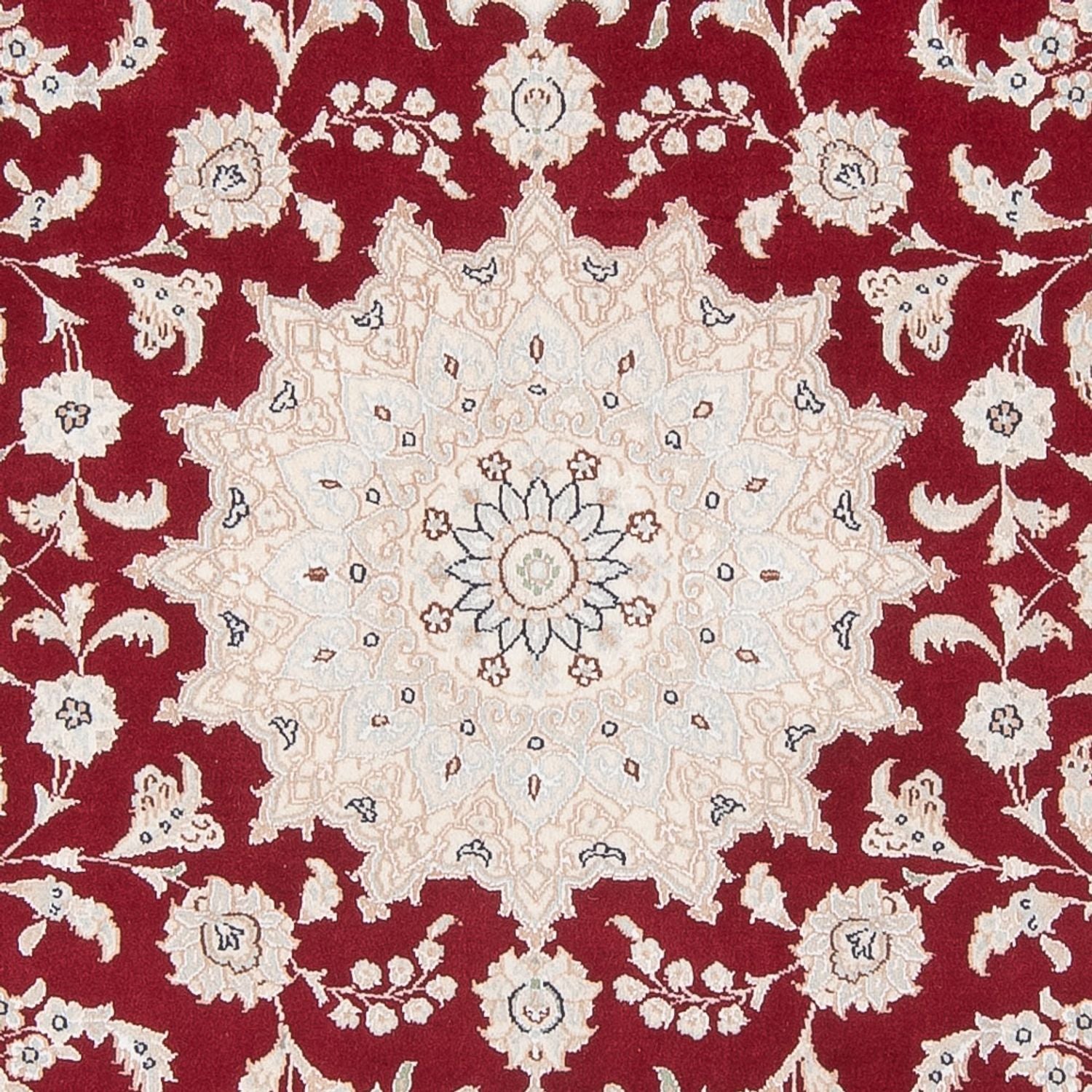 Persisk tæppe - Nain - Premium - 200 x 148 cm - rød
