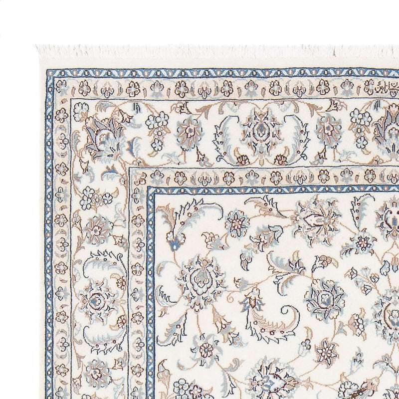 Persisk tæppe - Nain - Premium - 201 x 150 cm - creme