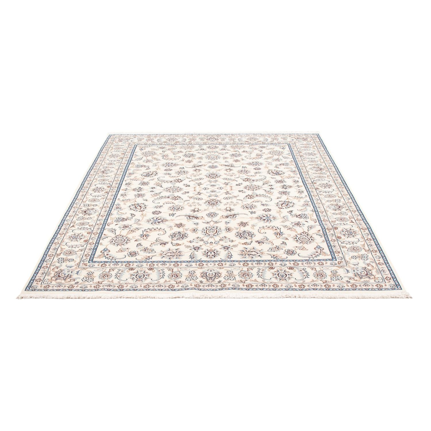 Persisk tæppe - Nain - Premium - 201 x 150 cm - creme