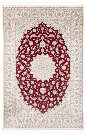Persisk tæppe - Nain - Premium - 351 x 249 cm - rød