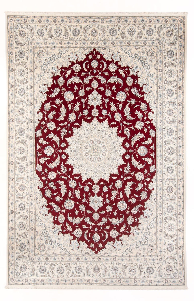 Persisk tæppe - Nain - Premium - 351 x 249 cm - rød