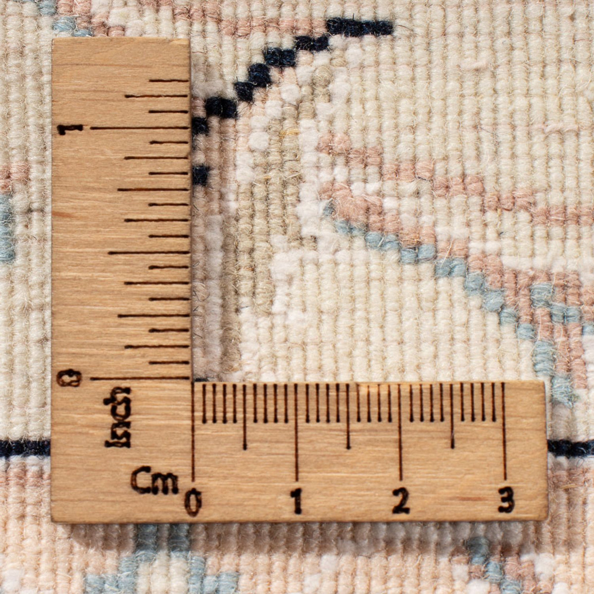 Persisk tæppe - Nain - Premium - 344 x 245 cm - mørkeblå