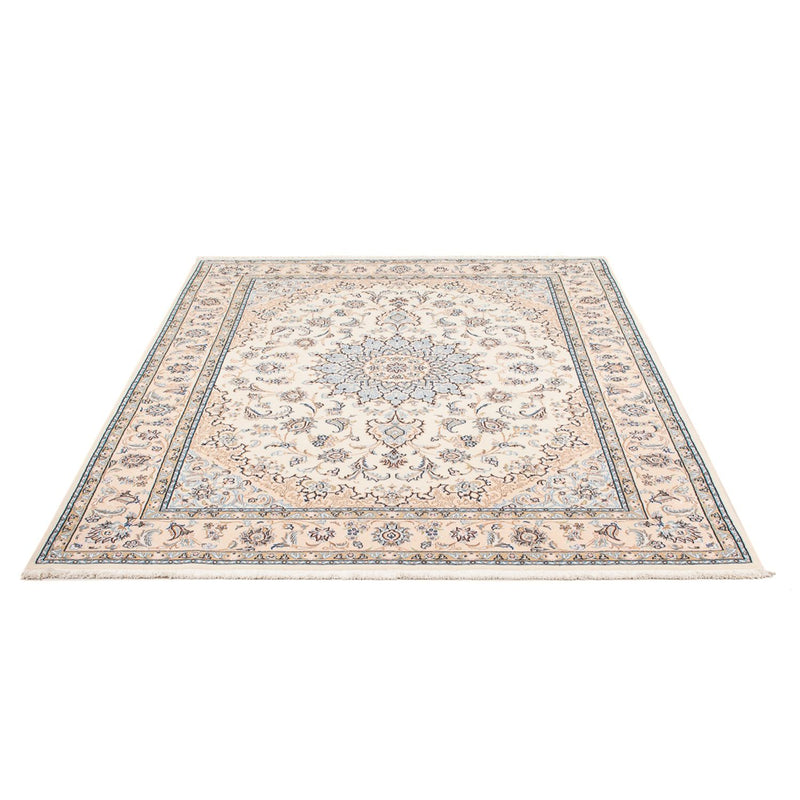 Persisk tæppe - Nain - Premium - 205 x 149 cm - creme