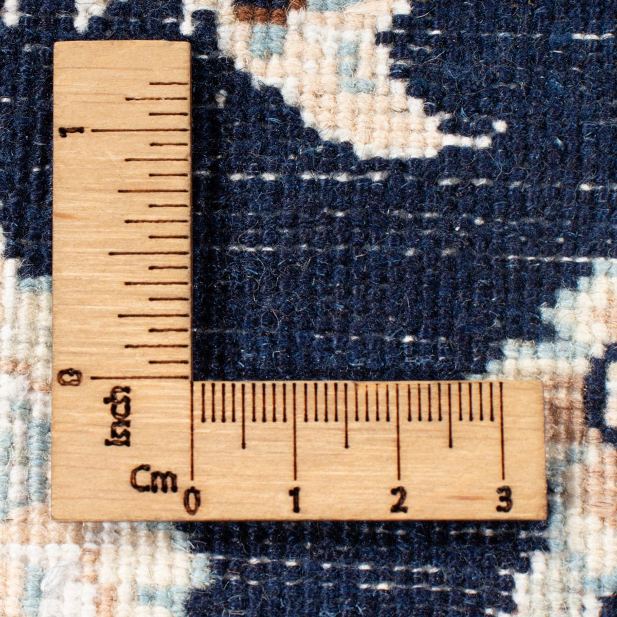 Løber Persisk tæppe - Nain - Royal - 203 x 80 cm - mørkeblå