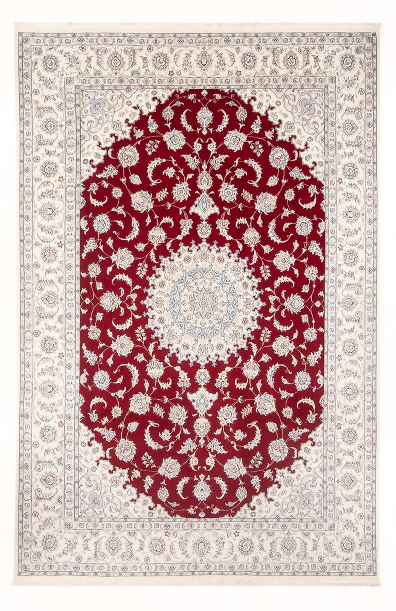 Persisk tæppe - Nain - Premium - 300 x 198 cm - rød