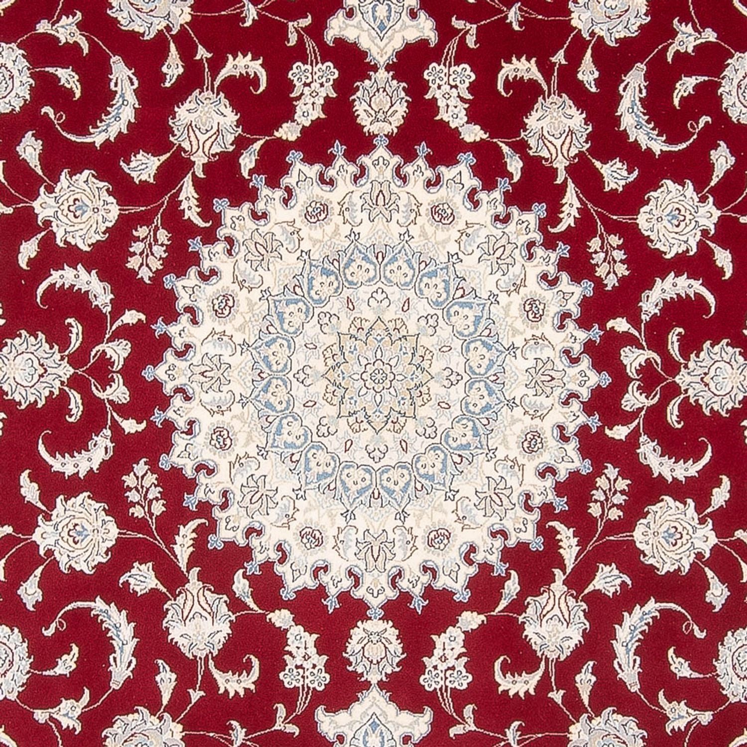 Persisk tæppe - Nain - Premium - 300 x 198 cm - rød