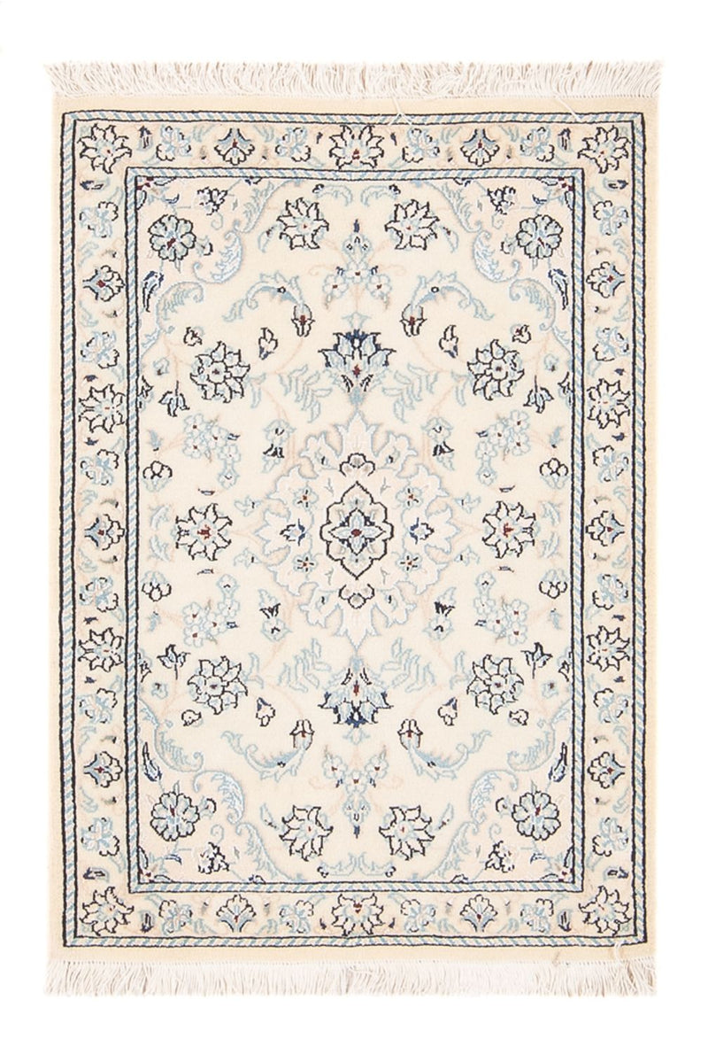 Persisk tæppe - Nain - 94 x 60 cm - creme