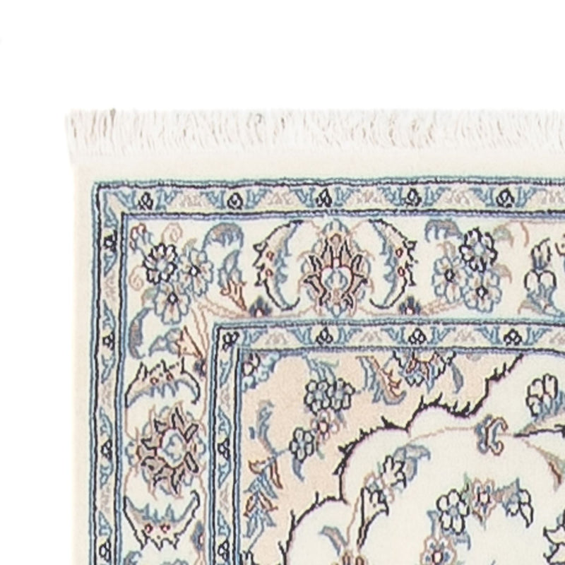Løber Persisk tæppe - Nain - Premium - 340 x 84 cm - creme