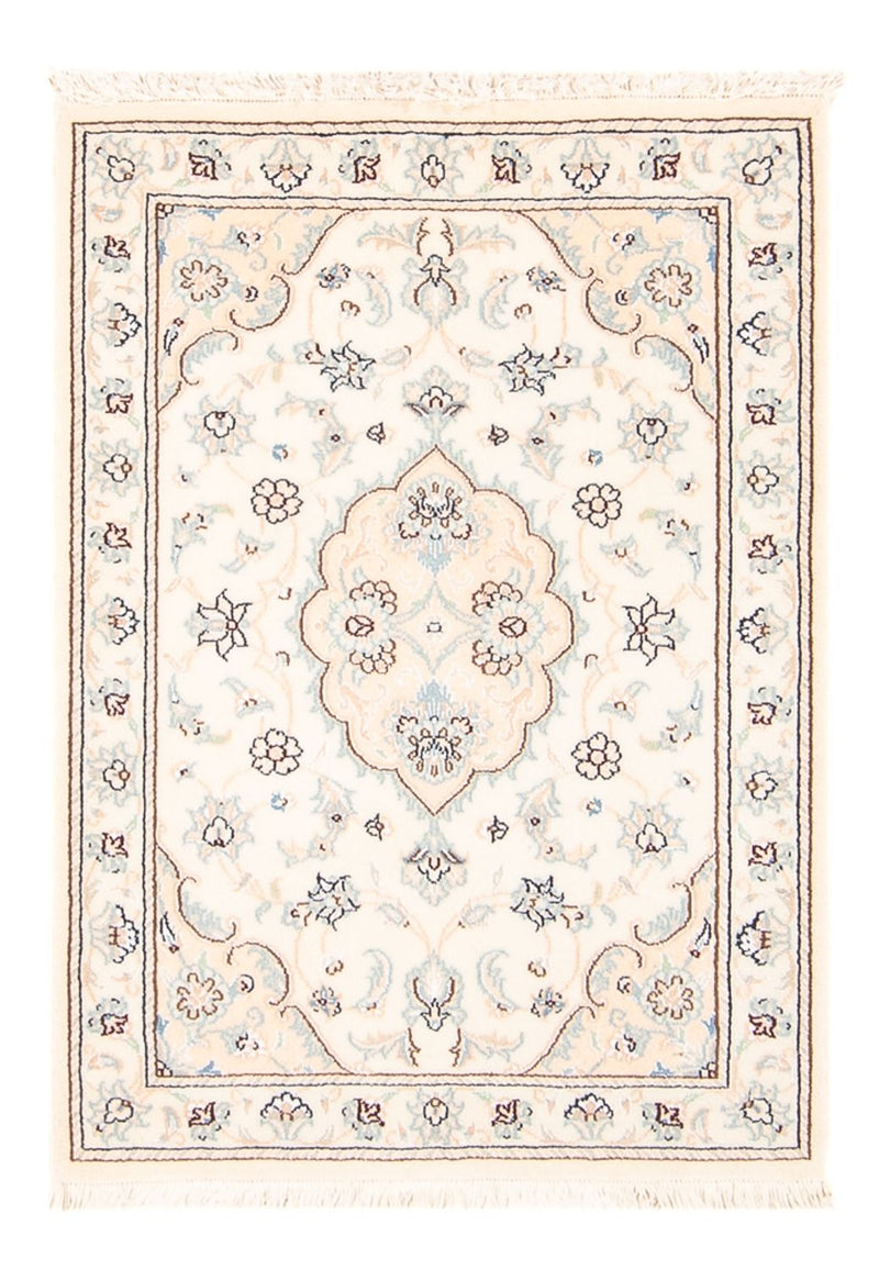 Persisk tæppe - Nain - 91 x 60 cm - beige