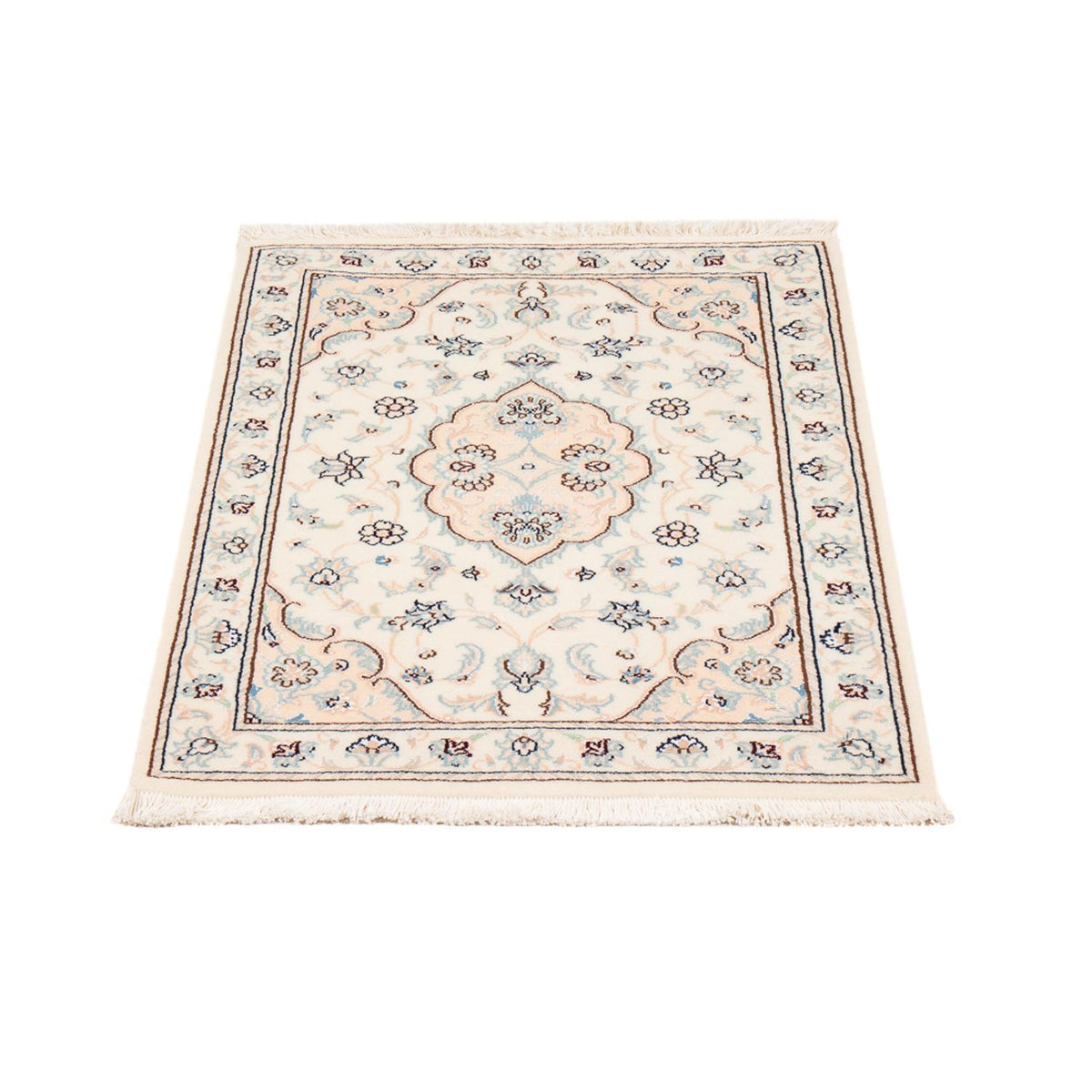Persisk tæppe - Nain - 91 x 60 cm - beige
