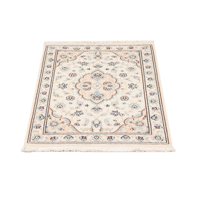 Persisk tæppe - Nain - 91 x 60 cm - beige