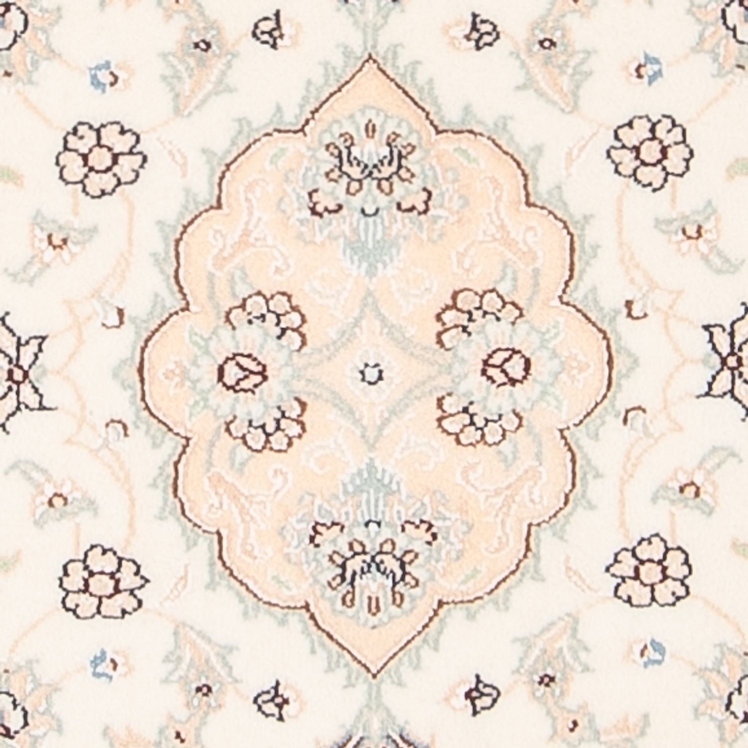 Persisk tæppe - Nain - 92 x 60 cm - beige