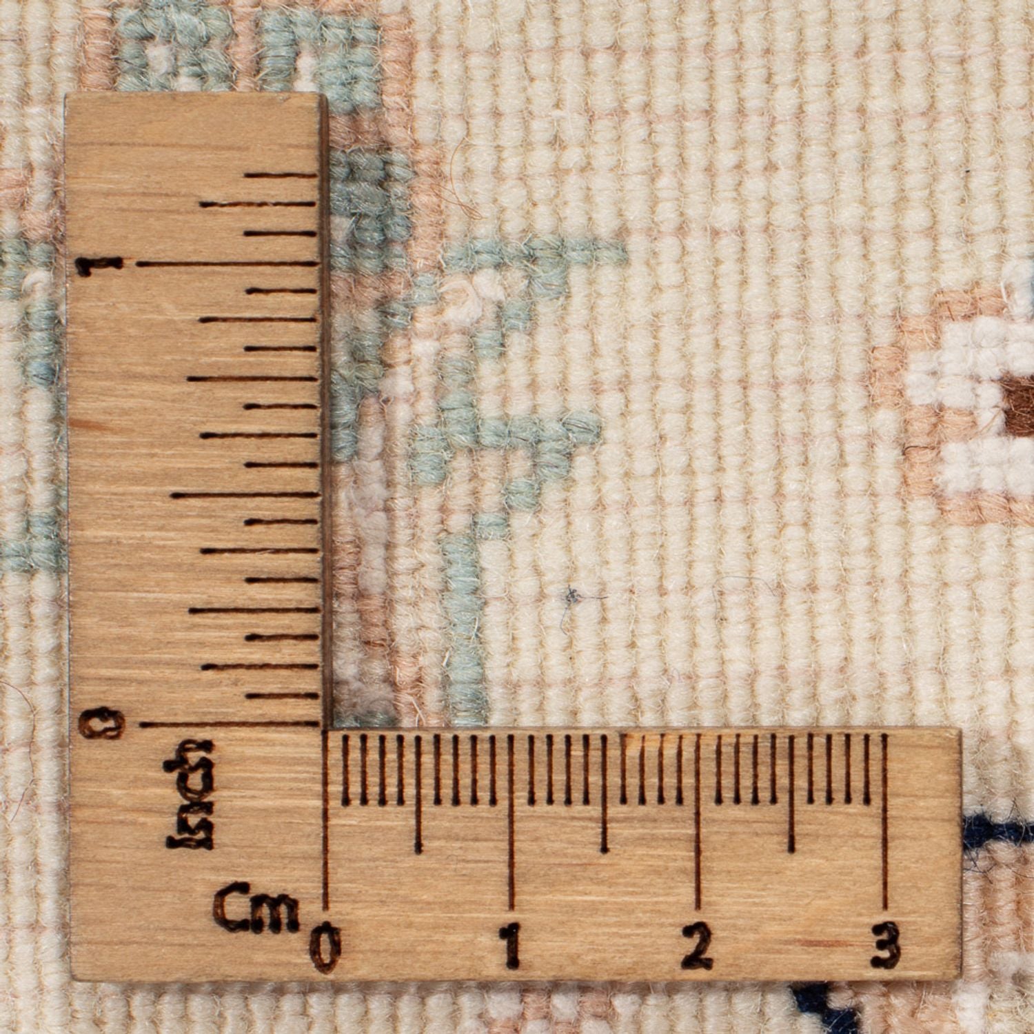 Persisk tæppe - Nain - 92 x 60 cm - beige