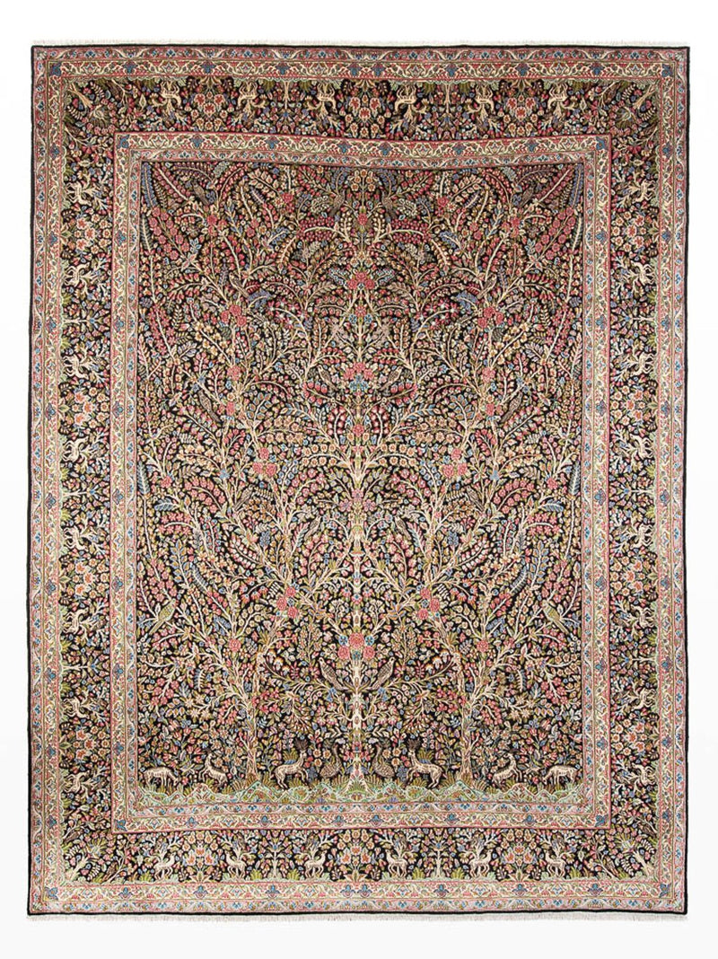 Persisk tæppe - Classic - Royal - 328 x 253 cm - mørkeblå