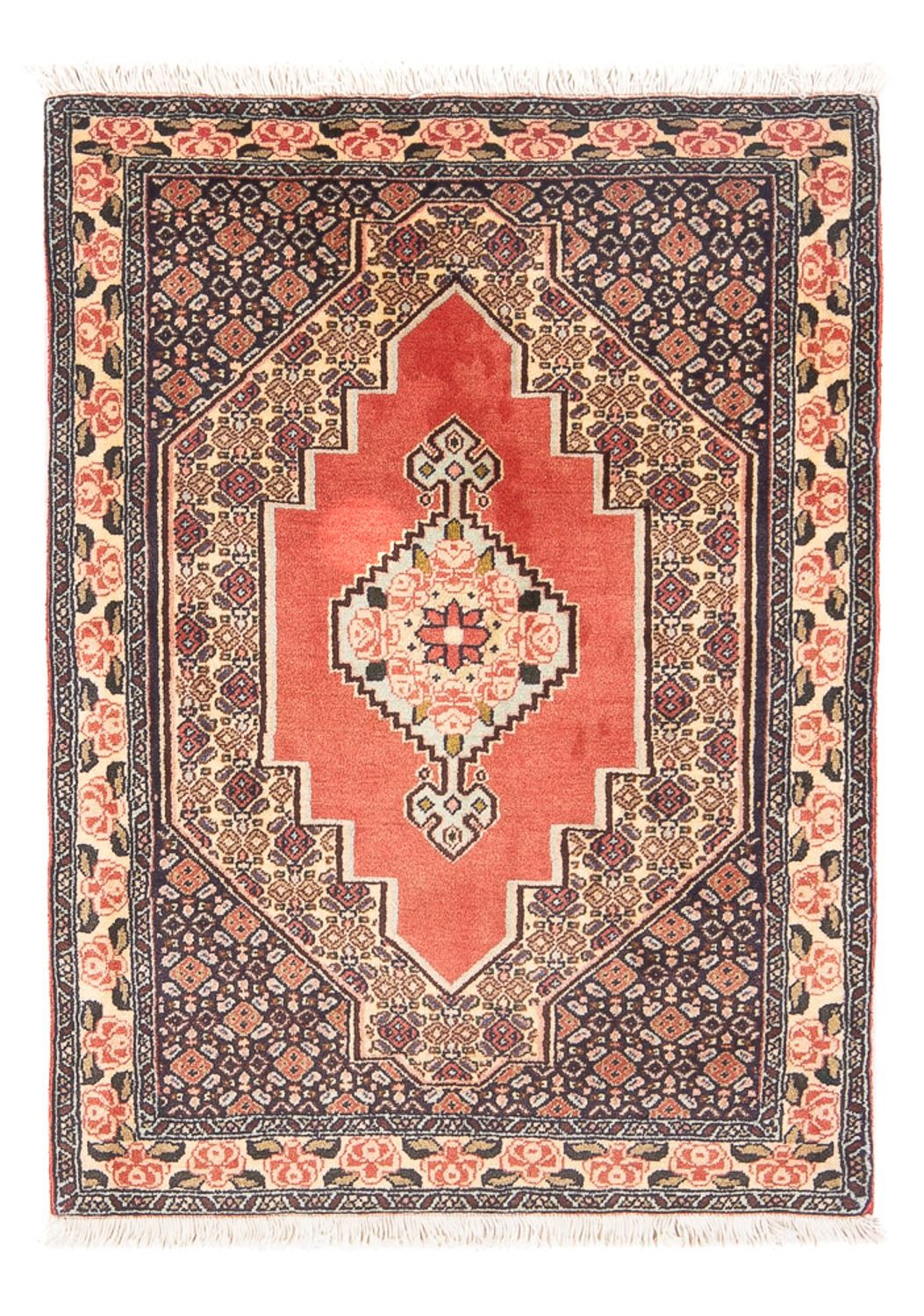 Persisk tæppe - Classic - 110 x 75 cm - rød