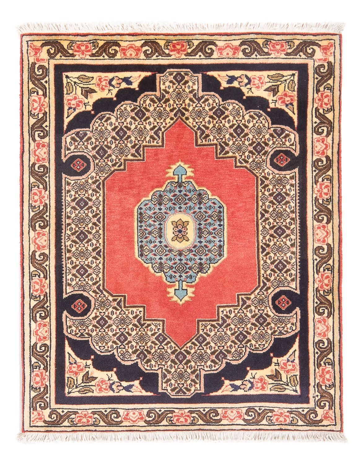 Persisk tæppe - Classic - 100 x 76 cm - rød