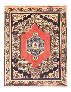Persisk tæppe - Classic - 100 x 76 cm - rød