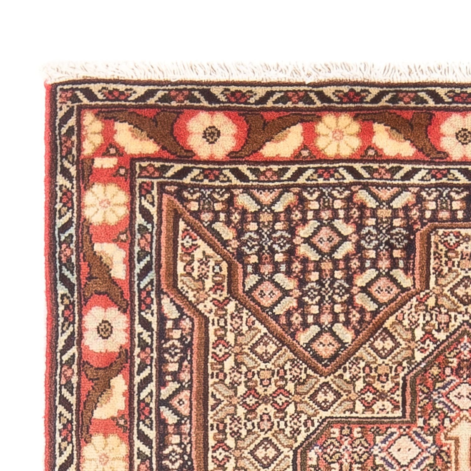 Persisk tæppe - Classic - 110 x 77 cm - mørk beige