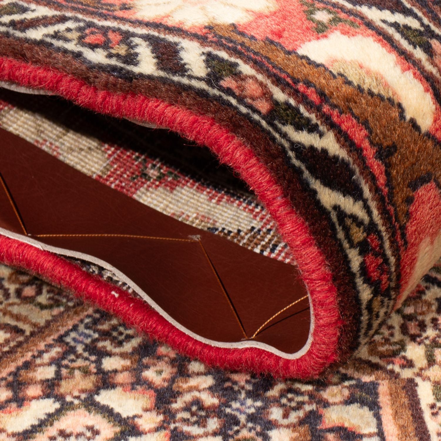 Persisk tæppe - Classic - 110 x 77 cm - mørk beige