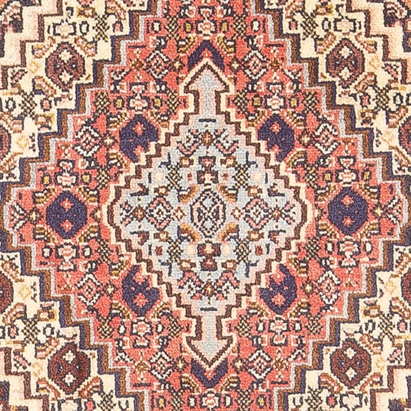 Persisk tæppe - Classic - 100 x 73 cm - lysrød