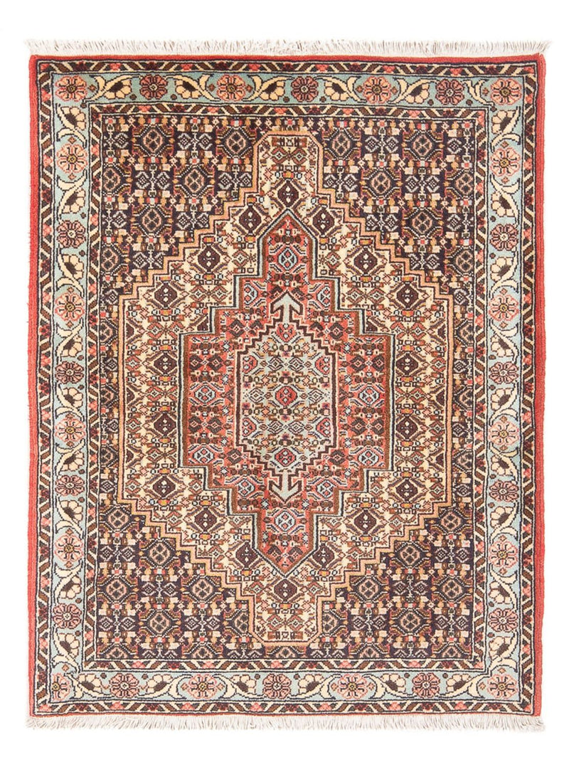 Persisk tæppe - Classic - 108 x 76 cm - mørkeblå