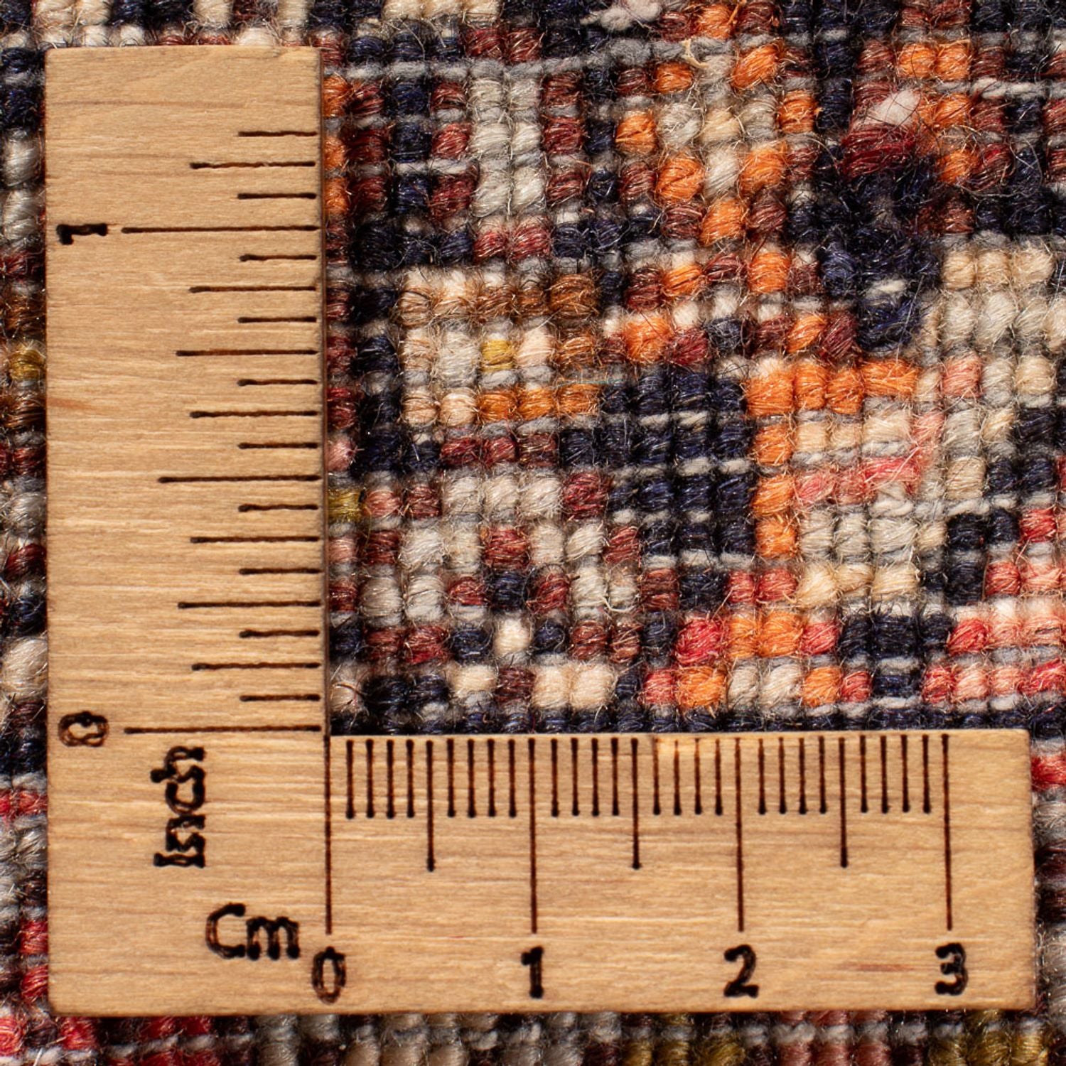 Persisk tæppe - Classic - 112 x 74 cm - mørkeblå