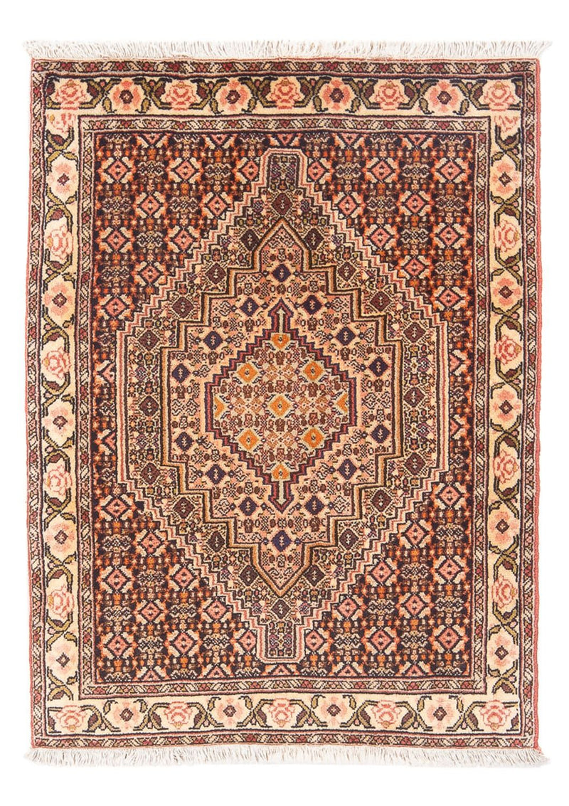 Persisk tæppe - Classic - 104 x 75 cm - mørkeblå