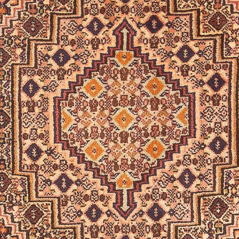 Persisk tæppe - Classic - 104 x 75 cm - mørkeblå